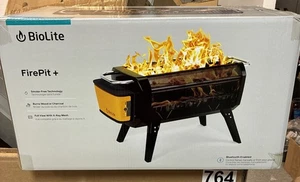 Biolite Fire pit Smoke Free Technology Burns Wood Or Charcoal Bluetooth Enabled - Picture 1 of 2