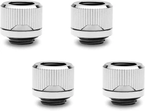 Raccord à compression rigide 12 mm OD EKWB EK-Quantum Torque HDC-12 - Pack de 4 nickel - Photo 1/2