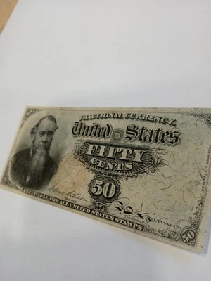 Fr-1376, 50c Stanton, Forth Issue, US Fractional Currency - Image 1 of 4