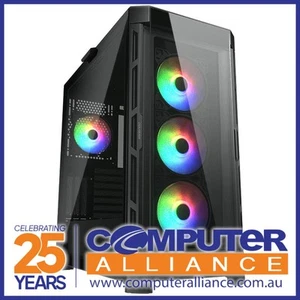 Cougar E-ATX DUOFACE Pro RGB Tempered Glass Case Black CGR-5AD1B-RGB - Picture 1 of 4