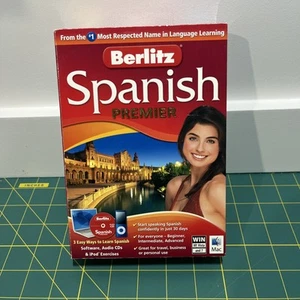 Berlitz: Spanish Premier (2006 Nova Development) - Used 8-CD Set + 198-page book - Picture 1 of 3