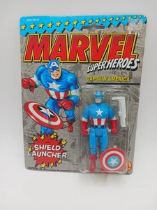Captain America Actionfigur Shield Launcher Marvel Superheroes Toy Biz 1993 - Bild 1 von 10