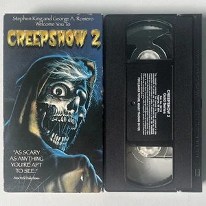 Creepshow 2 VHS 1987 George Romero Stephen King Horror Anthology Anchor Bay 1999 - Imagen 1 de 4