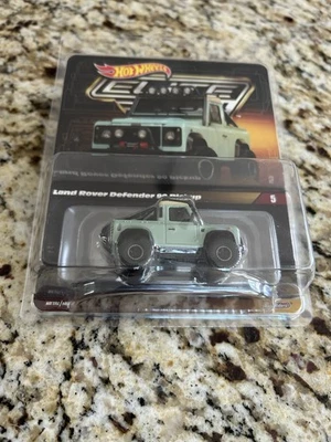 Camioneta Hot Wheels Elite 64 Land Rover Defender 90 agotada Foto 1 de 4