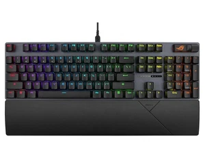 ASUS ROG Strix Scope II X 100% Gaming Keyboard, hot-swappable pre-lubed NX Snow - Picture 1 of 5