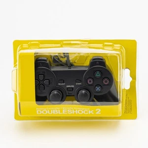 2-Pack PS2 Wired Game Controllers - for PS2 Console Single Vibration Function - Picture 1 of 9