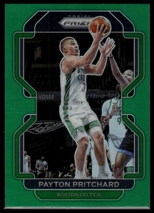 2021-22 Panini Prizm Payton Pritchard Green Boston Celtics #17 - Foto 1 di 2