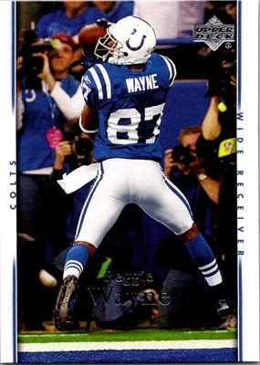 2007 Upper Deck #81 Reggie Wayne - Image 1 of 2