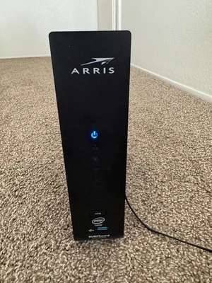 ARRIS SURFboard SBG7400AC2 DOCSIS 3.0 Cable Modem AC2350 WiFi Router 24x8 Tested - Image 1 of 4
