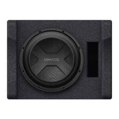 Kenwood P-W3041S, Single 12" Vented Loaded Subwoofer Enclosure - 300W RMS - Image 1 of 2