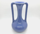 VTG Trenton Pottery Vase Amphora Bud ~ Light Blue Vase ~ 2 Handles  ~ 7.5"
