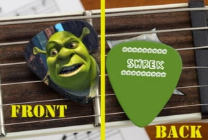 SHREK Set of 3 premium Promo Guitar Pick Pic - Picture 1 of 1