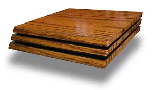 Skin für PS4 Pro Holzmaserung - Eiche 01 Playstation 4 Konsole - Bild 1 von 3
