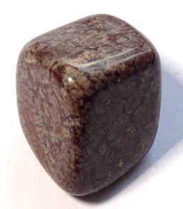 BROWN SNOWFLAKE OBSIDIAN TUMBLESTONE 2.3 x 1.9 cms 14.72 gms #A - grief - Picture 1 of 4