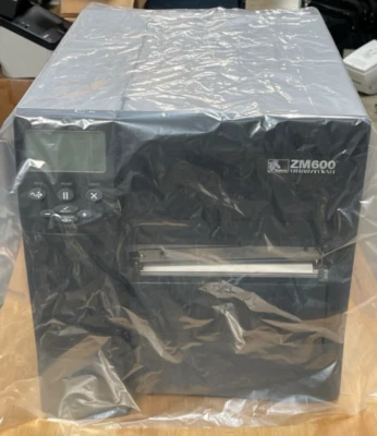 Zebra ZM600 Thermal Transfer Label Printer 300dpi Ethernet - ZM600-3001-0100T - Image 1 of 4