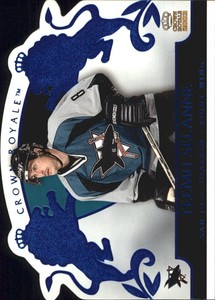 2002-03 Crown Royale Blue #86 Teemu Selanne 