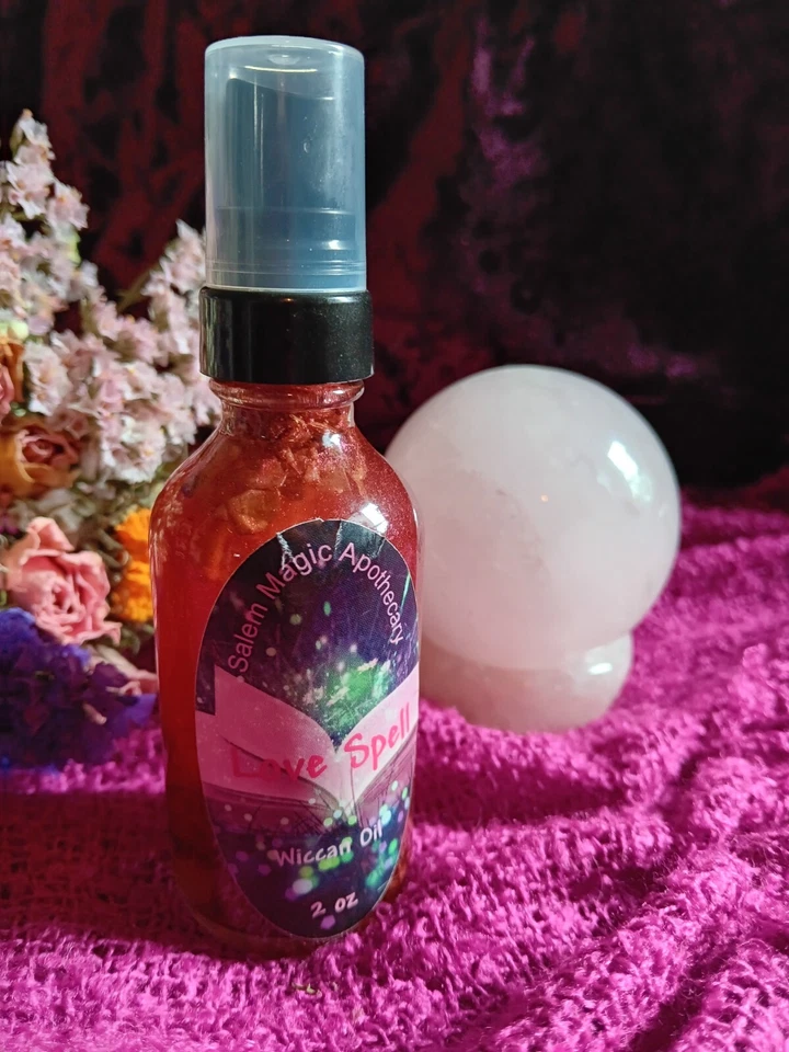 Love Spell/ 2oz/Body Spray/ Room  Spray/ Witchcraft/ Love Magic/Pagan/Wicca - Image 1 of 3