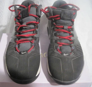 Scarpe da basket Nike Air Visi Pro 5 653654-051 nere da uomo sneakers taglia 8 - Foto 1 di 9