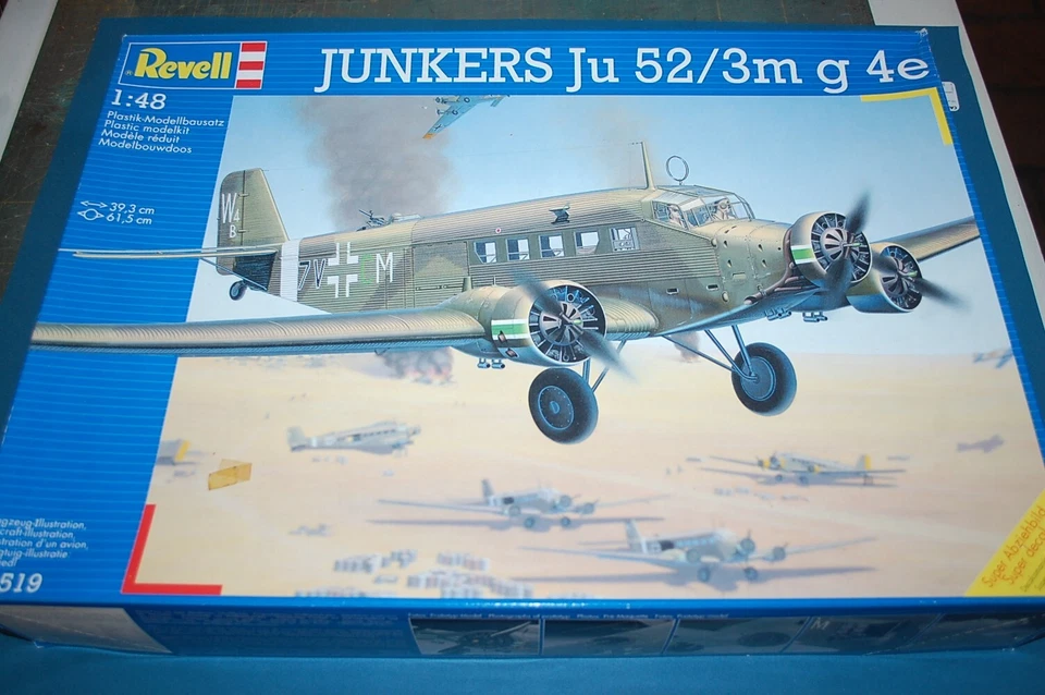 Revell 04519 - Junkers Ju 52/3m g 4e  scala 1/48 - Immagine 1 di 1