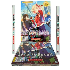 Lycoris Recoil (1-13End) DVD Anime All Region English Dubbed - Picture 1 of 6