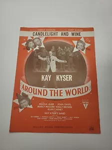 Candlelight And Wine - Kay Kyser - 1943 - Sheet Music - Picture 1 of 4