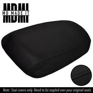 FITS KAWASAKI NINJA ZX9R 98-02 CUSTOM REAR VINYL SEAT COVER DSG2 BLACK - Picture 1 of 5