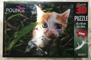 Cat 3D 500 piece Puzzle - Picture 1 of 1