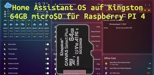 Home Assistant OS für Raspberry Pi 4 auf Kingston Canvas Select Plus 64 GB - Bild 1 von 5