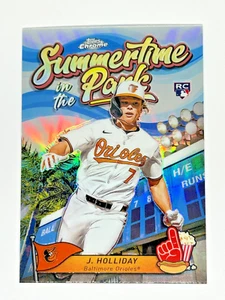 2024 Topps Chrome - Jackson Holliday - Summertime in the Park insert #SITP-8 - Picture 1 of 2