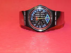 REFURBISHED / neuwertige Swatch BIG ENOUGH mit Flexarmband - Bild 1 von 4