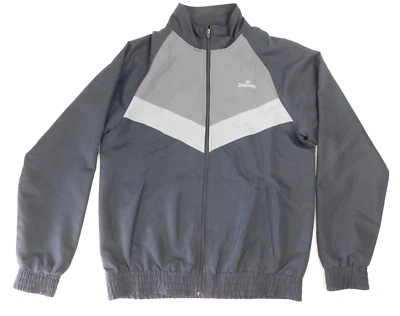 Spalding Mens Windbreaker Jacket Size M Black - Image 1 of 4
