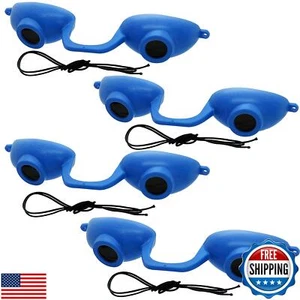 EVO FLEX Sunnies Flexible Tanning Bed Goggles UV Eye Protection Glasses 4 Pac - Picture 1 of 5