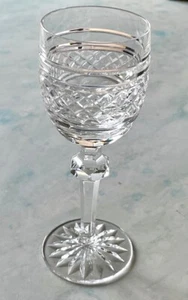 WATERFORD Irish Crystal CASTLETOWN Claret Wine Goblet 7-1/8 in - Picture 1 of 7