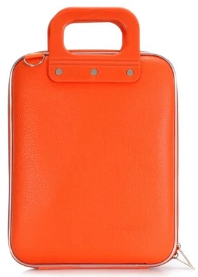 BOMBATA Orange  Hard Cover Laptop IPad Tablet Case Shoulder Bag Zip Unique - Image 1 of 4