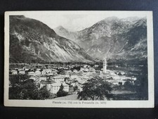 Cartolina Pinzolo con la Presanella D892