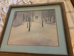 IMAGEN DE PROMESA DE PRIMAVERA GRANDE FIRMADA BERT SEABOURN DE COLECCIÓN ENVÍO GRATUITO - Imagen 1 de 10