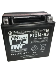 Batería Furukawa FTX14-BS / YTX14-BS - Foto 1 di 1