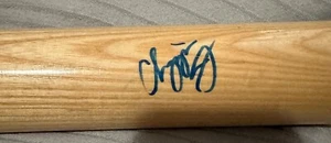 Minor league Chipper  Jones autograph bat - Picture 1 of 6