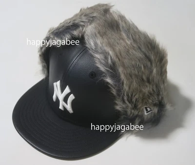 NEW ERA 59 Fifty Dog Ear Cap Synthetic Leather New York Yankees Japan Limited - Image 1 of 4
