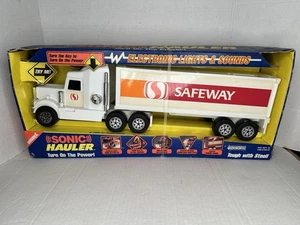 Vintage Buddy L 1991 Sonic Hauler Truck SAFEWAY Grocery Store Lights Sound NEW - Picture 1 of 20