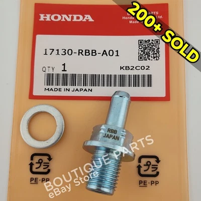 OEM Genuine for Honda PCV Valve & Washer Kit JAPAN MADE Crank Vent 17130-RBB-A01 - Image 1 of 4