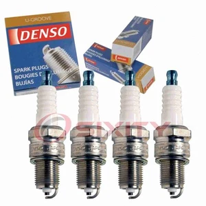 4 pc Denso Standard U-Groove Spark Plugs for 1966-1971 BMW 1800 1.8L L4 pf - Picture 1 of 5