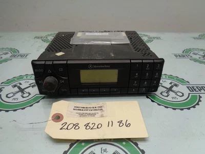 98-03 MERCEDES-BENZ W208 R170 CLK320 SLK230 RADIO CASETTE PLAYER OEM - Image 1 of 4
