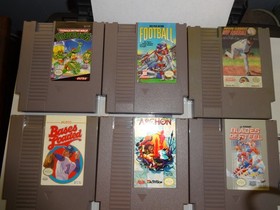 Nes game lot of 6 - Archon, Blades Of Steel , nintendo, used , working