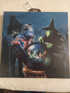 Wizard of Oz wicked witch in castle wall art canvas new with tags 12 x 12 x2 - Picture 1 of 5