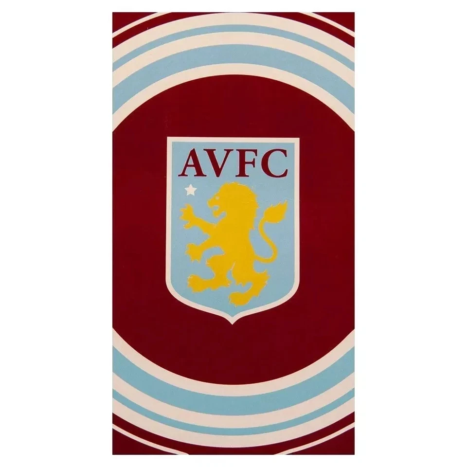 Toalla Oficial Aston Villa Pulse FC Licencia Oficial Baño Playa Fútbol FC Foto 1 de 1