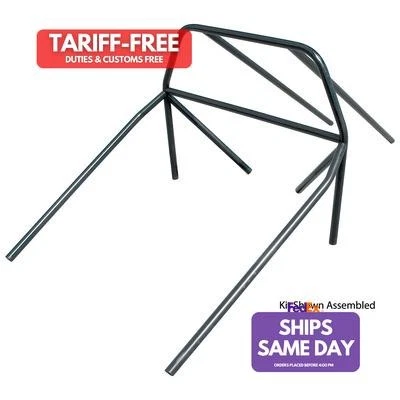 Allstar ALL22603, Kit Natural Steel 8Pt Roll Bar Kit For 1993-2002 F-Body Perfor - Image 1 of 4