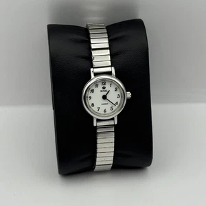 Royal London Ladies Quartz Watch Silver Tone Stretch Band Steel Working 20mm - Picture 1 of 11