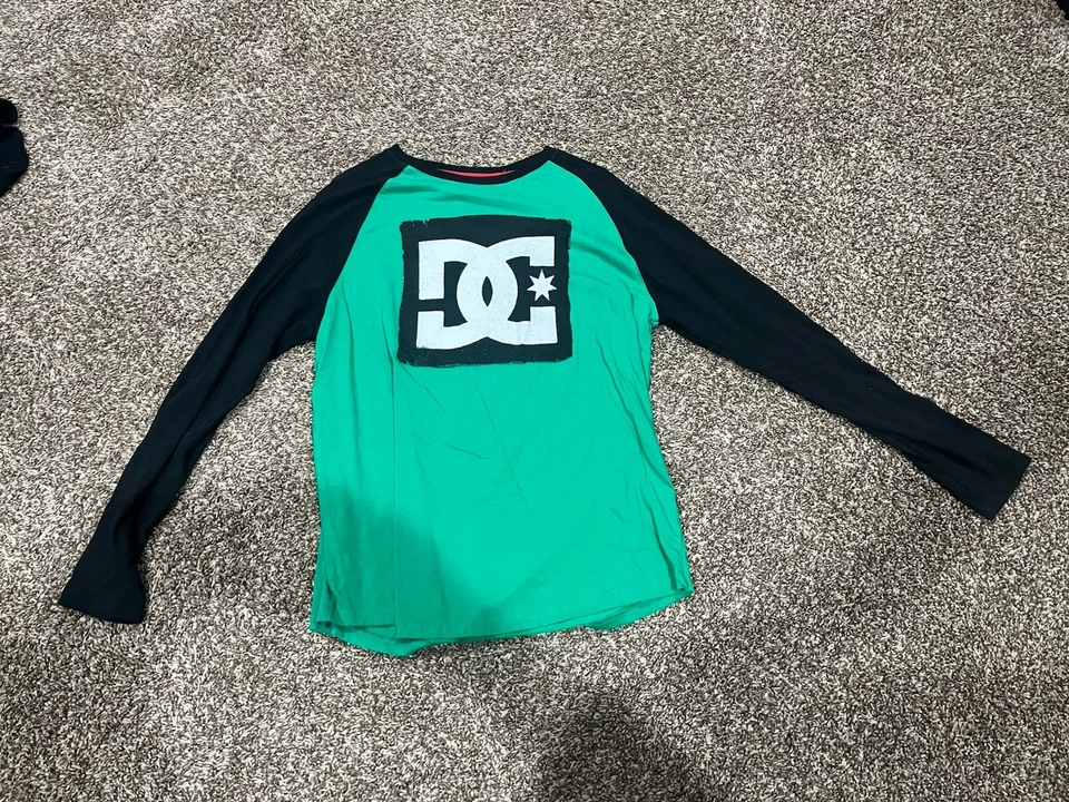 Y2K DC Shoes Long Sleeve Shirt Lot XL - Image 1 of 4