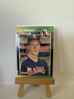 1989 Donruss Baseball's Best - Jim Abbott #171 (RC) - Image 1 of 2